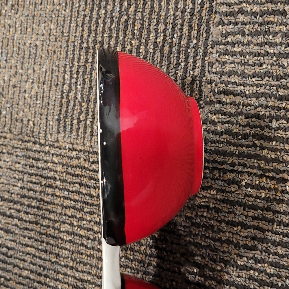Santa Appetizers bowl and knife - Picture 9 of 11